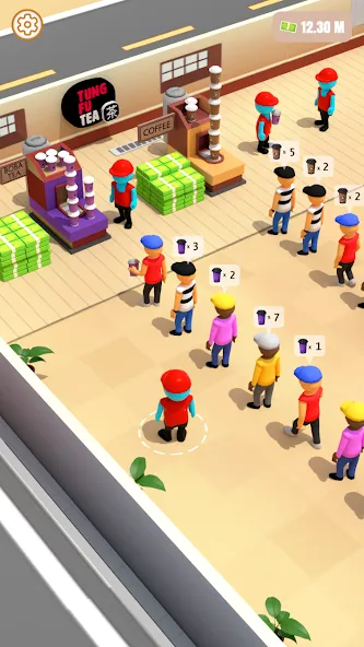 Скачать My Mini Boba Tea Cafe Tycoon [MOD: безлимитные деньги и все предметы] на телефон — скриншот 1