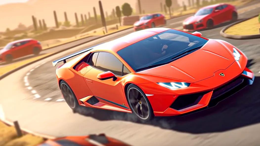 Extreme Car Drag Racing [MOD: безлимитные деньги и все машины открыты] на Андроид — скриншот 1