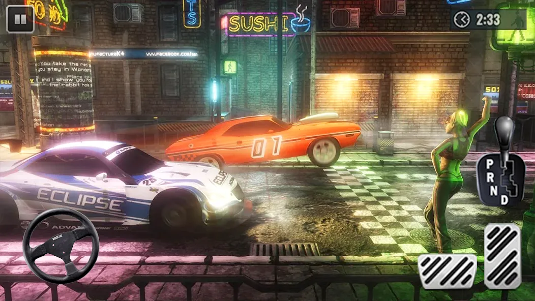 Extreme Car Drag Racing [MOD: безлимитные деньги и все машины открыты] на Андроид — скриншот 5
