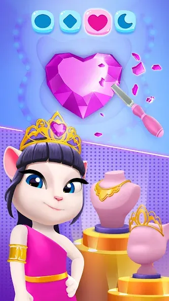 My Talking Angela 2 [MOD: безлимитные монеты и все предметы] последняя версия — скриншот 5