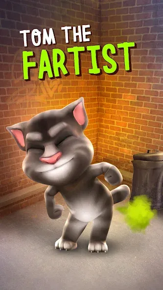Talking Tom Cat [MOD: много денег и все предметы открыты] последняя версия — скриншот 3