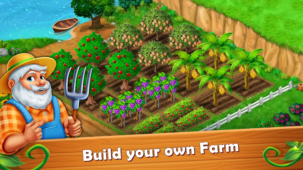 Скачать Farm Fest : Farming Games [MOD: безлимитные монеты и ресурсы] на телефон — скриншот 3