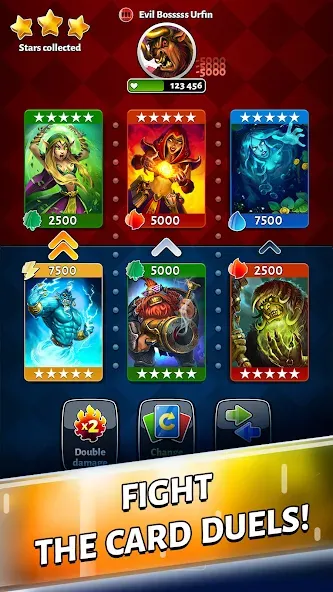 Взломанная Cards out! Epic PVP battles [MOD: неограниченные карты и эпичные победы] на Андроид — скриншот 2