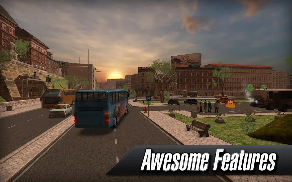 Coach Bus Simulator [MOD: безлимитные деньги и топливо] на Андроид — скриншот 5