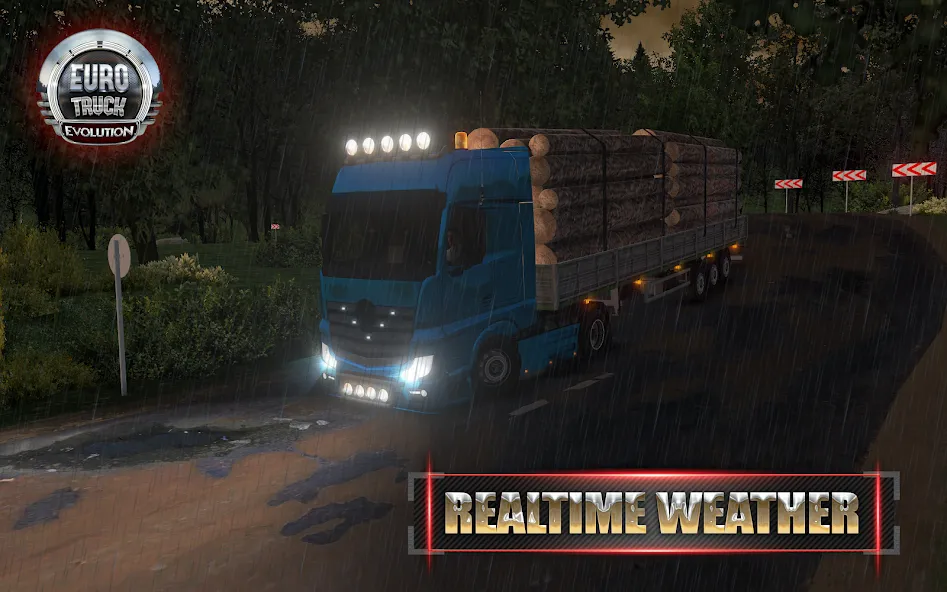 Взломанная European Truck Simulator [MOD: безлимитные деньги и топливо] на Андроид — скриншот 5
