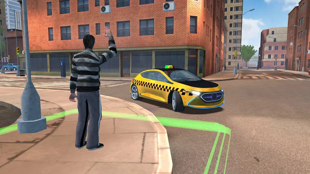 Взломанная Taxi Sim 2022 Evolution [MOD: безлимитные деньги и топливо] на Андроид — скриншот 4