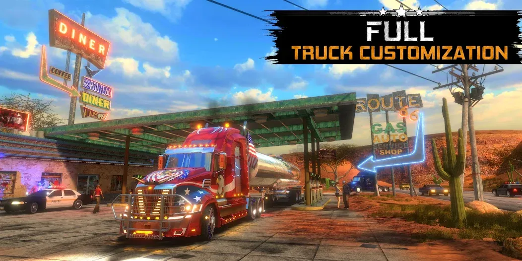 Truck Simulator USA Revolution [MOD: безлимитные деньги и топливо] (Бесплатно / APK) — скриншот 5