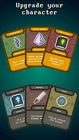 Скачать Magic Ball — 2D Survivor io [MOD: безлимитные деньги и усиленная магия] — скриншот 2
