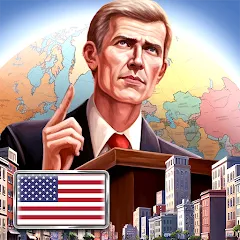 Взломанная MA 1 – President Simulator [MOD: больше ресурсов и быстрый прогресс] на Андроид