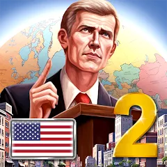 Взломанная MA 2 – President Simulator [MOD: безлимитные деньги и влияние] на Андроид