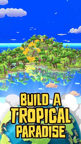 Скачать Volcano Island - Sim Game [MOD: безлимитные ресурсы и алмазы] на телефон — скриншот 4