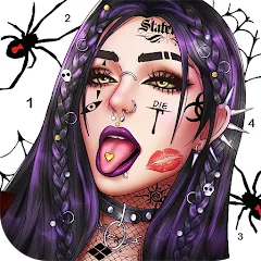 Скачать взлом Dark, Horror Color by Number [MOD: все картинки разблокированы]