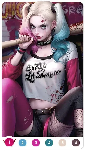 Clown Color, Paint by number [MOD: яркие краски и все раскраски] на Андроид — скриншот 1