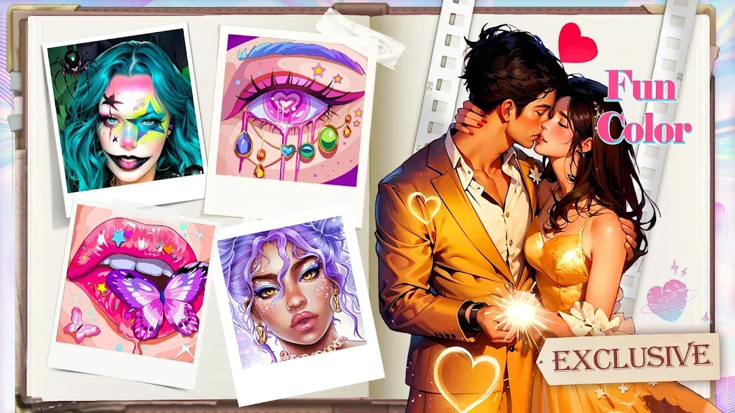 Fun Color:Happy Coloring games [MOD: без рекламы и все раскраски открыты] — Скачать бесплатно (APK) — скриншот 4