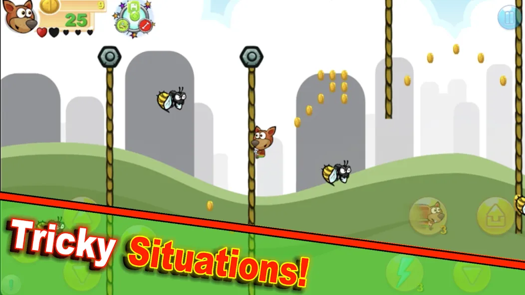 Скачать взлом Maximum Jax, Fun Dog Adventure [MOD: безлимитные монеты и все уровни открыты] — скриншот 2