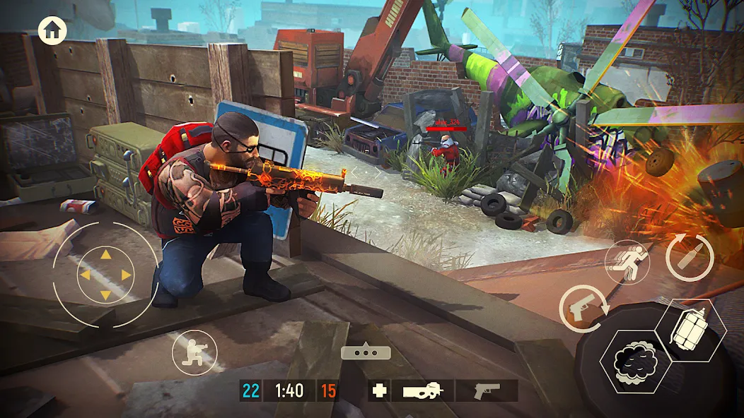 Скачать взлом Tacticool: 3rd person shooter [MOD: безлимитные деньги и боеприпасы] — скриншот 2
