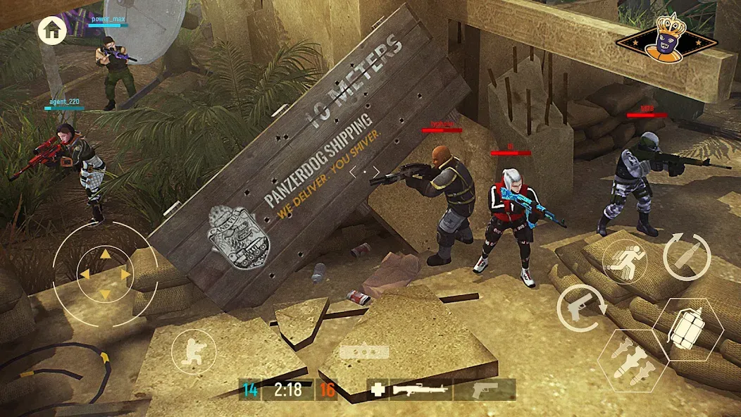 Скачать взлом Tacticool: 3rd person shooter [MOD: безлимитные деньги и боеприпасы] — скриншот 4