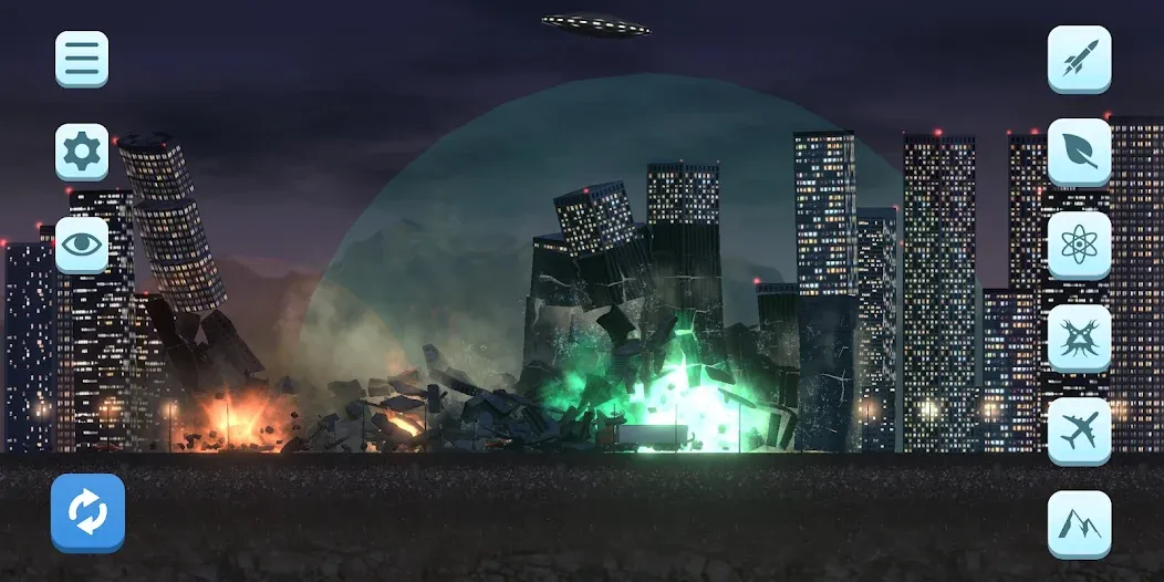 Скачать City Smash [MOD: разрушение города без ограничений] — скриншот 3