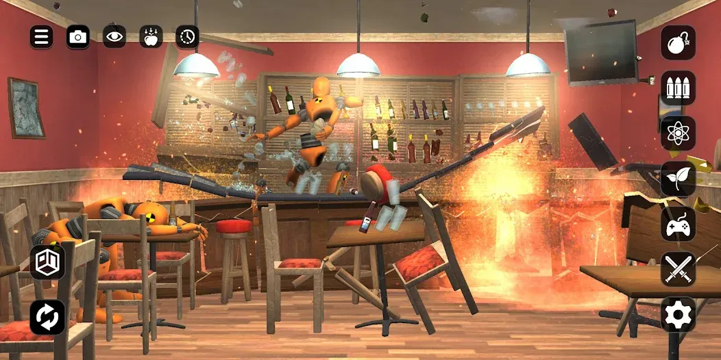 Скачать взлом Room Smash [MOD: разблокированы все комнаты и предметы] — скриншот 1