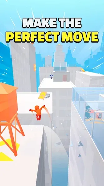 Parkour Race - FreeRun Game [MOD: безлимитные деньги и ускоренный бег] — Скачать бесплатно (APK) — скриншот 1