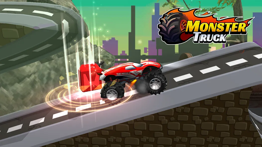 Monster truck: Extreme racing [MOD: безлимитные деньги и топливо] (Бесплатно / APK) — скриншот 3