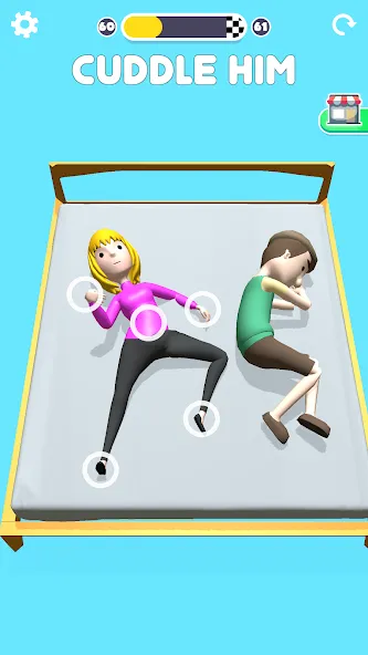 Взломанная Move People [MOD: безлимитные деньги и всё открыто] на Андроид — скриншот 1