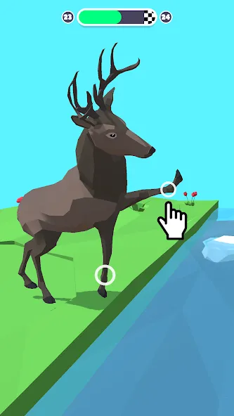 Скачать Move Animals [MOD: безлимитные деньги и все животные открыты] на телефон — скриншот 2