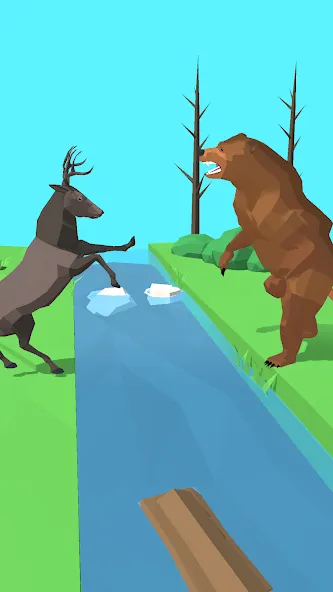 Скачать Move Animals [MOD: безлимитные деньги и все животные открыты] на телефон — скриншот 3