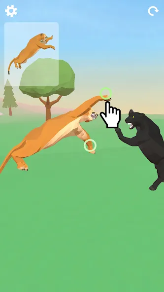 Скачать Move Animals [MOD: безлимитные деньги и все животные открыты] на телефон — скриншот 4