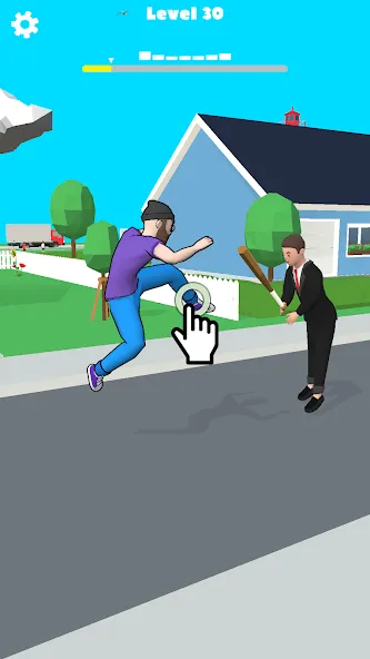 Взломанная Slow Mo Run [MOD: замедление времени и все уровни] на Андроид — скриншот 4