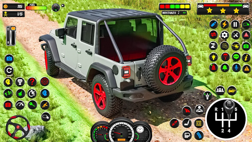 Offroad 4x4 Jeep Driving Game [MOD: безлимитные деньги и топливо] последняя версия — скриншот 2