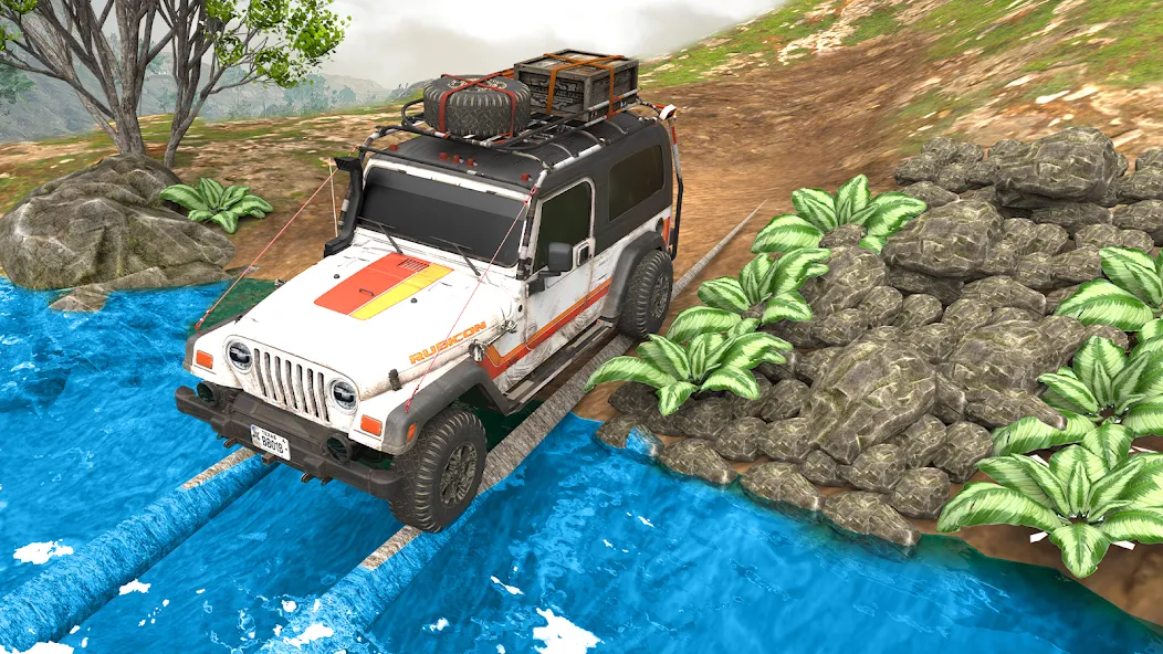 Offroad 4x4 Jeep Driving Game [MOD: безлимитные деньги и топливо] последняя версия — скриншот 5