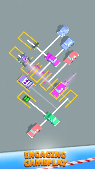 Скачать взлом Parking Order! [MOD: без рекламы и открыты все уровни] — скриншот 3