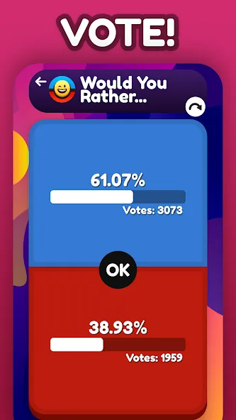 Скачать взлом Would You Rather ? [MOD: все вопросы разблокированы] — скриншот 2