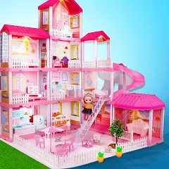 Girl Doll House Design Games [MOD: безлимитные деньги и все предметы] на Андроид