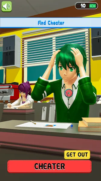 Anime School Teacher Simulator [MOD: безлимитные деньги и все костюмы] — Скачать бесплатно (APK) — скриншот 3