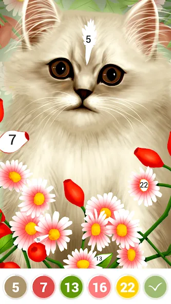 Скачать взлом Art Coloring - Color by Number [MOD: все раскраски и подсказки доступны] — скриншот 4
