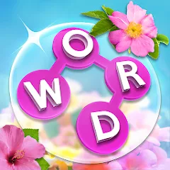 Взломанная Wordscapes In Bloom [MOD: безлимитные подсказки и монеты] на Андроид