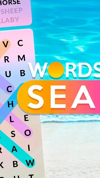Wordscapes Search [MOD: подсказки без ограничений и все слова открыты] — Скачать бесплатно (APK) — скриншот 3