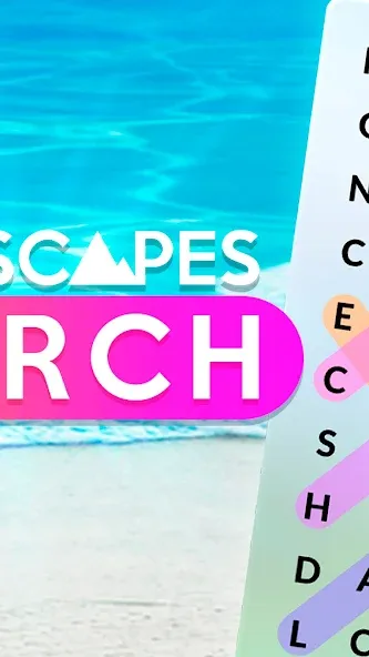 Wordscapes Search [MOD: подсказки без ограничений и все слова открыты] — Скачать бесплатно (APK) — скриншот 4