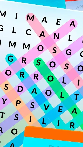Wordscapes Search [MOD: подсказки без ограничений и все слова открыты] — Скачать бесплатно (APK) — скриншот 5