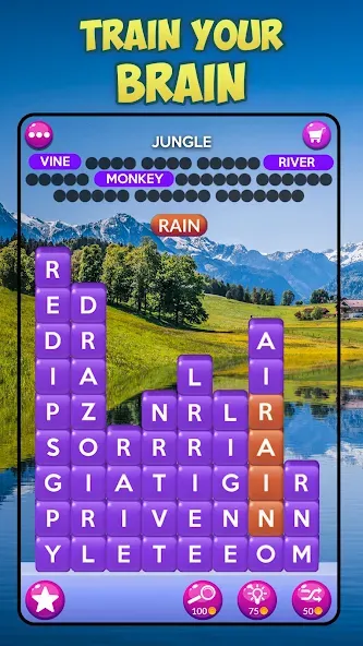 Word Stacks [MOD: открыты все уровни и подсказки] (Бесплатно / APK) — скриншот 3