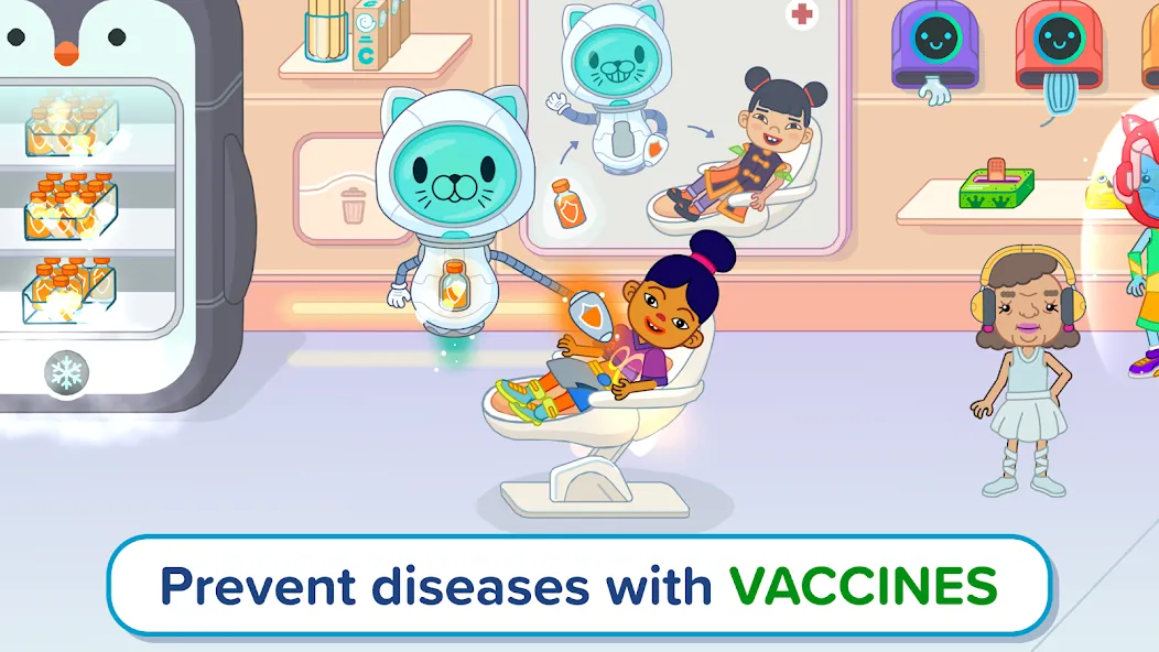 Скачать взлом Pepi Hospital 2: Flu Clinic [MOD: безлимитные деньги и всё открыто] — скриншот 4