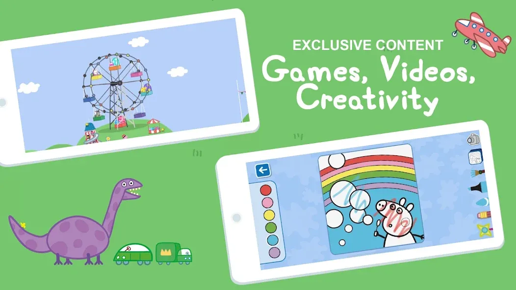 Скачать взлом World of Peppa Pig: Kids Games [MOD: разблокированы все игры и уровни] — скриншот 1
