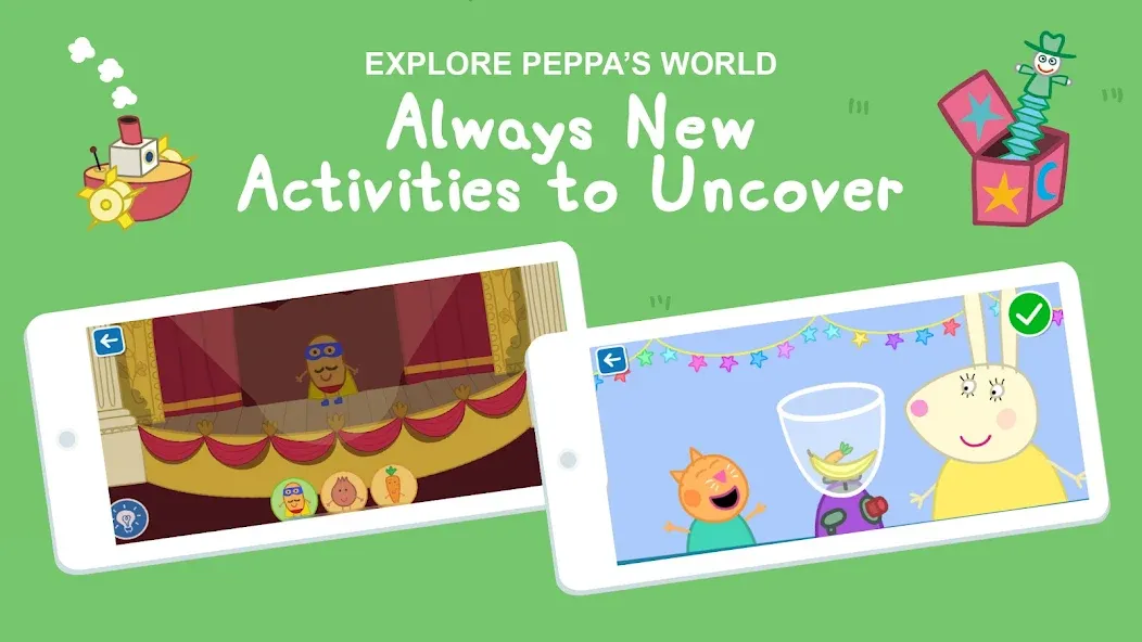 Скачать взлом World of Peppa Pig: Kids Games [MOD: разблокированы все игры и уровни] — скриншот 3
