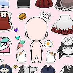 Скачать взлом Unnie doll [MOD: все наряды и аксессуары открыты]