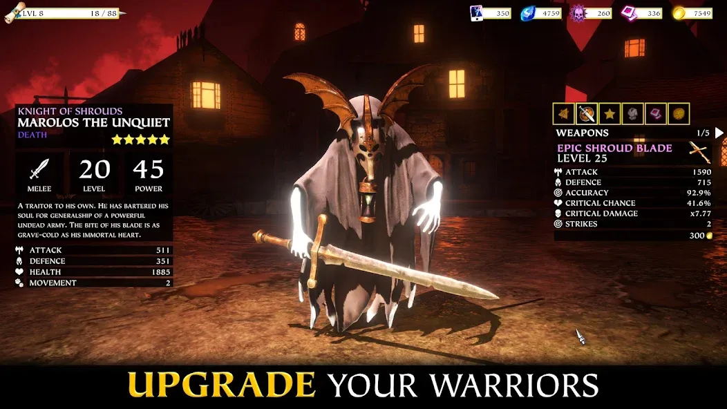 Warhammer Quest [MOD: безлимитные деньги и ресурсы] — Скачать бесплатно (APK) — скриншот 4