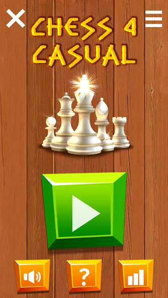Chess 4 Casual - 1 or 2-player [MOD: шахматы для одного или двоих] последняя версия — скриншот 1