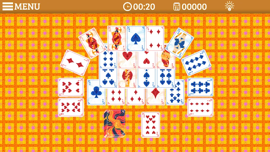 Скачать Golf Solitaire Multi CardsGame [MOD: безлимитные подсказки и отмены] на телефон — скриншот 4