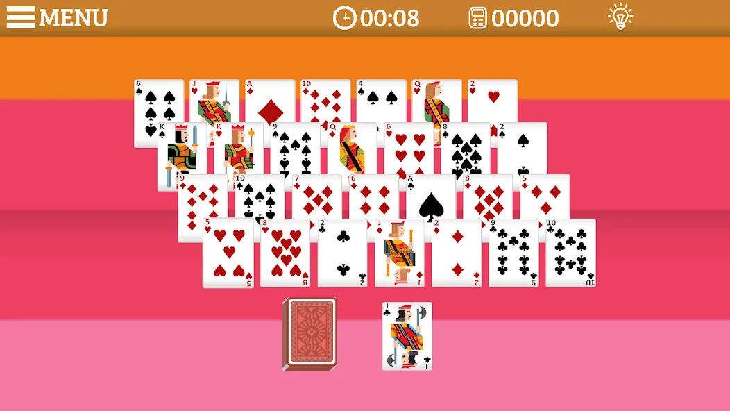 Скачать Golf Solitaire Multi CardsGame [MOD: безлимитные подсказки и отмены] на телефон — скриншот 5